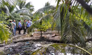 Hiện trường vụ thảm sát.