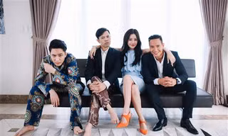 Thái Hoà, Kim Lý 'thử sức' làm vệ sĩ