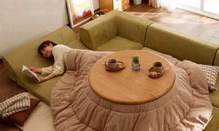 Chiếc giường '3 trong 1' cho ngày đông lười biếng