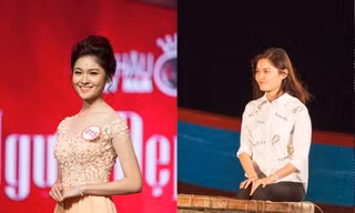 Thí sinh HHVN 2016 Thùy Dung 'dạn dĩ trong đêm' ở Lý Sơn