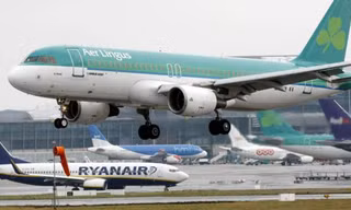 Một chiếc máy bay của hãng hàng không Aer Lingus (Ảnh minh họa)