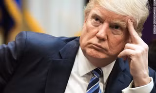 Sắc lệnh nhập cư do Tổng thống Donald Trump ban hành đang đối mặt với một loạt đơn kiện. Ảnh: Getty Image