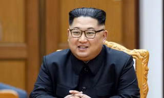 Chủ tịch Triều Tiên Kim Jong-un có thể sẽ có mặt tại Singapore lúc 15h chiều nay, 10/6. Ảnh: EPA