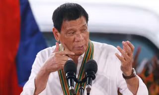 Tổng thống Philippines Rodrigo Duterte. Ảnh: AP