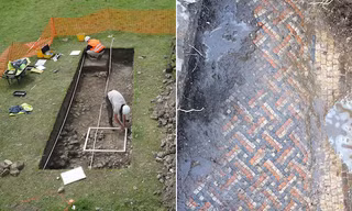 Đào vườn phát hiện biệt thự nghìn năm chứa kho báu