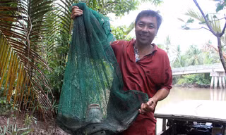 Anh Đạt được xem là "quái ngư" săn cá ngát