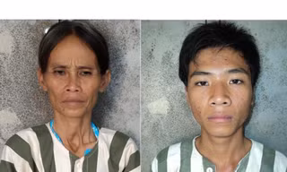 Bà Lùng và Liêm - con trai