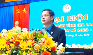 Bí thư Huyện uỷ Phú Thiện làm Chủ tịch Liên đoàn Lao động tỉnh Gia Lai 