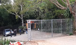 Lối vào khu vực câu cá Bò cạp nước