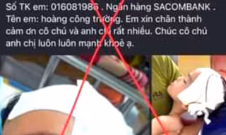 Cảnh báo thủ đoạn lừa đảo kêu gọi từ thiện 