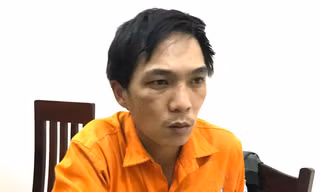 Đối tượng Nguyễn Văn Linh tại cơ quan công an