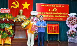 Gia Lai có tân Viện trưởng Viện Kiểm sát nhân dân tỉnh 