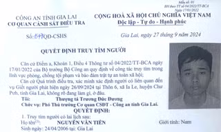 Vụ phát hiện thi thể phụ nữ bị giấu trong vườn điều: Truy tìm người con trai 