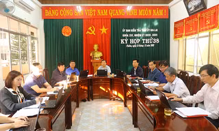 Ủy ban Kiểm tra Tỉnh ủy Gia Lai xem xét kết quả kê khai tài sản đối với 15 cán bộ