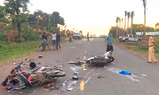 Hiện trường vụ tai nạn
