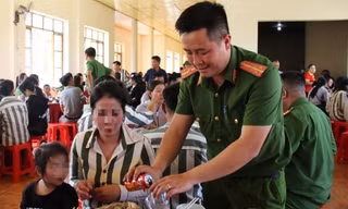 800 phạm nhân ở Trại giam Gia Trung được giảm án dịp Tết Nguyên đán 