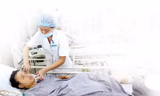 Tại Bệnh viện Bạch Mai, bệnh ban huyết khối giảm tiểu cầu tắc mạch có thể khỏi hoàn toàn nhờ kỹ thuật mới được ứng dụng - Ảnh: Ngọc Thắng
