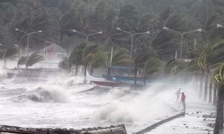 Đường đi của siêu bão Mangkhut Ảnh: TTXVN