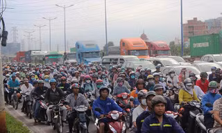 Xe cá nhân đã trở thành thảm họa giao thông, thường xuyên gây tắc đường tại TPHCM và nhiều thành phố lớn Ảnh: Huy Thịnh