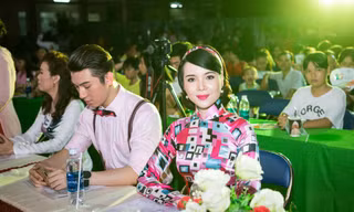 “Cô ba Sài Gòn” chấm thi Nét đẹp học đường