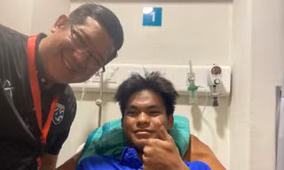 Cầu thủ U16 Thái Lan nhập viện cấp cứu sau khi ghi bàn vào lưới U16 Việt Nam