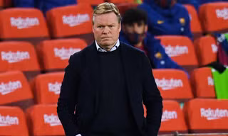 Ronald Koeman không được tín nhiệm ở Barca.