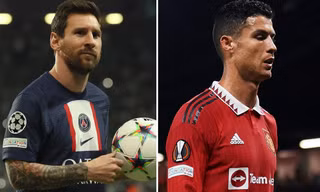 Messi phá kỷ lục khủng của Ronaldo ở Champions League