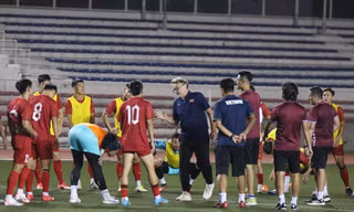 Chủ nhà Philippines ưu ái, tuyển Việt Nam lao vào tập luyện trước vòng loại World Cup 2026