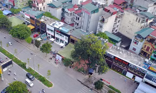 Cận cảnh dự án bãi xe 'biến hoá' thành... quán nhậu