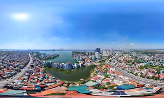 Ảnh 360 độ: Đường Âu Cơ đã hoàn thành mở rộng sau hơn 4 năm thi công