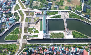 Cận cảnh những trạm bơm chống ngập cho thành phố Hà Nội 