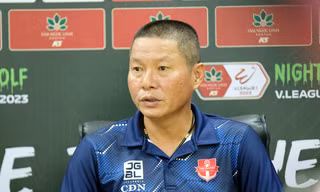 HLV Chu Đình Nghiêm: Cầu thủ Hải Phòng quá cầu toàn, thiếu quyết đoán ở những tình huống quyết định