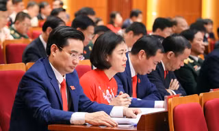 Bà Nguyễn Thị Kim Ngân - Ủy viên Bộ Chính trị, Chủ tịch Quốc hội nước Cộng hòa xã hội chủ nghĩa Việt Nam.