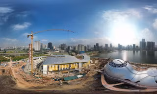 Diện mạo của Cung thiếu nhi Hà Nội sau 2 năm thi công giờ như thế nào?