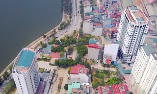 Đường “cong mềm mại” ở đô thị kiểu mẫu nhìn từ trên cao