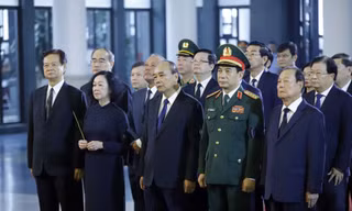 Cử hành trọng thể Lễ tang Thượng tướng Nguyễn Chí Vịnh