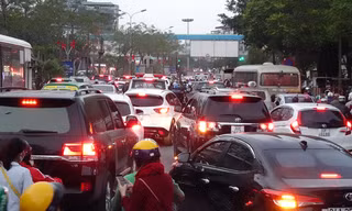 Giao thông Hà Nội tăng nhiệt những ngày gần Tết Canh Tý