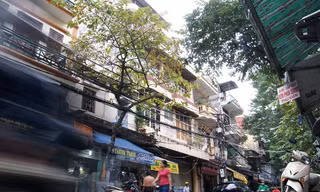 Cận cảnh gần 1000m2 đất vàng Hà Nội 'đòi' làm nhà trẻ