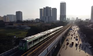 Cận cảnh những đoàn tàu Cát Linh - Hà Đông lại chạy để... nghiệm thu