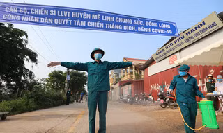 Thôn Hạ Lôi trước ngày dỡ phong toả 'nội bất xuất, ngoại bất nhập'
