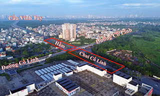 Cận cảnh vị trí Hà Nội đề xuất xây hầm chui thứ 6, 'chia lửa' giao thông cho nút giao Cổ Linh