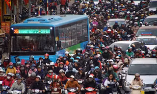 Ái ngại giao thông Hà Nội ngày cận Tết