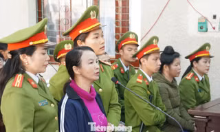 Trần Thị Hiền bị đề nghị nhận hình phạt 20 năm tù.