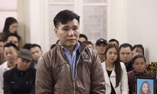 Bị cáo Châu Việt Cường tại tòa.
