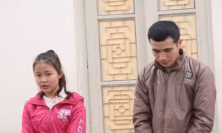 Các bị cáo tại tòa án Hà Nội.