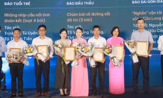 Báo Tiền Phong đoạt giải Ba giải báo chí ngành giao thông vận tải