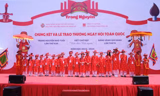 18 Trạng nguyên nhỏ tuổi được vinh danh tại Văn Miếu - Quốc Tử Giám
