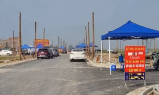 Lô đất trúng đấu giá cao nhất huyện ven Hà Nội giảm gần 5 tỷ đồng sau một tuần