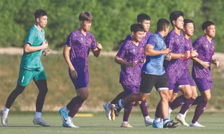 U23 Việt Nam hướng đến một màn trình diễn hay trước U23 Malaysia. Ảnh: Anh Đoàn