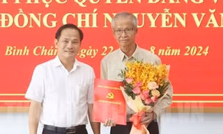 Huyện ủy Bình Chánh khôi phục quyền đảng viên với ông Nguyễn Văn Khẩn